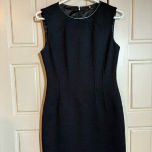 Elie Tahari Bodycon Dress, black, lined, Sz 2